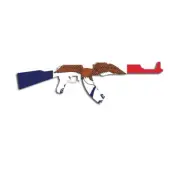 Iowa State Shape AK-47 Sticker