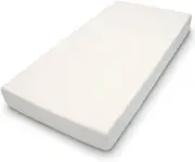 [TEMPUR] 73006441 Fitted Sheet, Beige, Single, Fits Mattresses 8.9-11.8 inches (20-30 cm), Smooth Mattress Cover, 100% Cotton