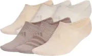 Women's Superlite 3.0 6-Pack Super No Show, Athletic Socks, Invisible Ultra
