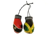 TRINIDAD and TOBAGO & JAMAICA Country Flags Mini BOXING GLOVES..New