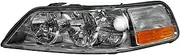 TRQ Left Headlight Assembly Drivers Side Compatible with 05-11 Lincoln Town Car FO2502214