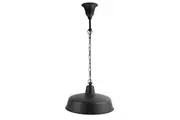 Deksel Angled Dome Matte Black Pendant Light