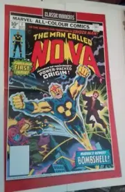 Nova Poster # 1 by John Buscema The Human Rocket Richard Rider
