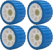 Xiuganpo Trailer Wobble Rollers, High Temp Resistant Wide Application 125 X 73 X 30mm Easy To Install Ribbed Wobble Roller for Marine