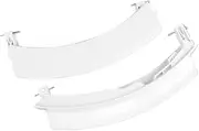 Cylinder Washing Machine Door Handle 9000331939 9000389973 9000534076, Compatible with Siemens,Compatible with Bosch Washing Machine Handle Replacement(White)