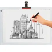 LED Tracing Light Box, Ultra-Thin Light Pad with Adjustable Brightness, Inclu...