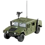 24cm Diecast Alloy 1/18 For Hummer Hmmwv Battlefield Vehicle Model Toy Gift