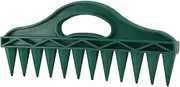 Seed Spacer Tool, Sowing Seeds Dispenser, 12 Holes Seed in Soil Digger Planter, Increase Efficiency Garden Sowing Spacer with Adjustable Seeder Dispenser for Planting Seeds, Garden