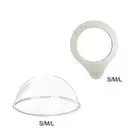 Space Clear Capsule Furniture Replaceable Transparent Bed Holder Nest for Cat