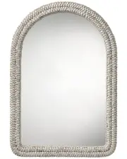 Jamie Young Grain Woven Corngrass Wall Mirror