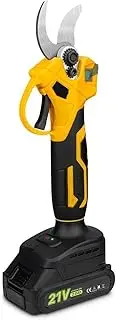 30mm Brushless Electric Pruner Shear Cordless Rechargeable Shears Garden Scissors Tool For 18V Battery(2 Battery PlasticBox)