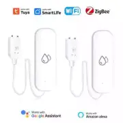 Tuya ZigBee WiFi Smart Water Sensor Leak Detector Flood Water leakage Alarm Smar