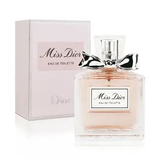 【Dior 迪奧】全新 Miss Dior 淡香水是一款令人陶醉的清新花香調香 MISS DIOR 淡香水 50ML