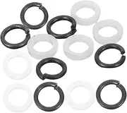 Vaguelly Guitar Bass Protector Plastic Guitar Strap Gaskets Guitar Strap Locks Non-slip Guitar Pad Guitar Strap Supply