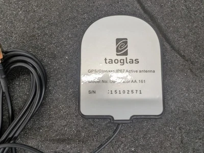 New, Taoglas, DOMINATOR AA,161, Magnetic Mount GNSS-GPS/GLONASS IP67