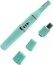 KAILIKETIY Ergonomic Design Portable Eyebrow and Nose Trimmer Face Hair Remover Protective Cover Abs Material Multi-use