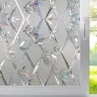 Glass Film 45*100CM Privacy UV-Block Vinyl Casement Electrostatic