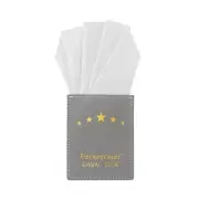 Pre-Folded White Silk Pocket Squares for Men, Handkerchief Accessories Pocket