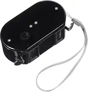 HANABASS Handheld Pitch Golf Game Counters Mechanical Clicker Simultaneous Dual Counts Easy to Read Display Construction Black