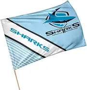 Cronulla Sharks NRL Game Day Pole Flag Banner
