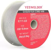 Flux Core Gasless Mig Wire, Mild Steel E71TGS .030-Diameter, 2-Pound Strong ABS