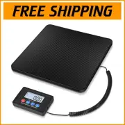 Portable 440lbs Shipping Scale with Non-Slip Platform and Warranty Included