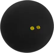 Round Training Bounce Ball to Improve Your Game for Different Training Levels for Indoor and Outdoor Sports High Elastic Ball Double Yellow Dots