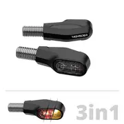 HIGHSIDER VENTURA-X 3in1 LED rear light, black