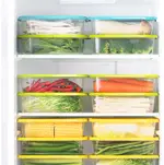 冰箱收納盒 茶花冰箱保鮮盒食品級水果蔬菜收納盒塑料分裝飯菜食物盒子透明小