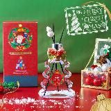 【QIDINA】聖誕樹款香氛珪藻土擴香瓶/ 聖誕禮物 聖誕節禮物 禮物 聖誕節 交換禮物 DIY禮物 創意禮物
