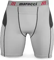 [Marucci] Youth Elite Padded Slider Shorts with Cup