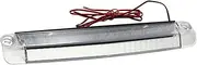 1PCS 12V Universal Car Rear Tail Third Brake Stop Light 18 LED Car Reversing Lights High Mount Stop Light 5W Rear Tail Light,Transparent Shell