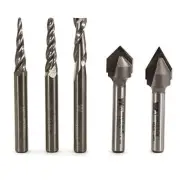 Whiteside CNC Router Bit Starter Set, 5-Piece (705)
