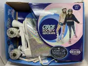 Circle Society Adjustable Roller Skate Lights Up Wheels Size 3-7