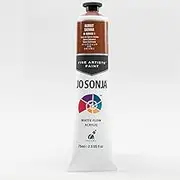 Jo Sonja Acrylic Colour Paint Series 1 75mL Burnt Sienna