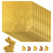 200 Pcs Golden Tinfoil Ice Cube Tray Snacks Fruit Macadamia Nuts