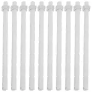 10 Pcs Toilet Accessory Push Flushing Button Rods Seat Tank Dad