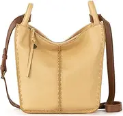 [The Sak] Los Feliz Crossbody Bag in Leather, Large, Lined Purse with Single Adjustable Shoulder Strap