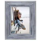 International Designs 5x7 Rustic Denim Blue Picture Frame