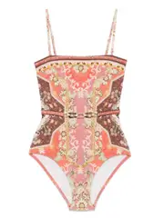 [ZIMMERMANN] Wylie swimsuit 2 Red