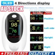 Fingertip Pulse Oximeter OLED SpO2 Blood Oxygen Pulse Monitoring Professional PJ