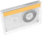 CIYODO Blank Cassette Tape Cassette Ornament Office Decor Study Room Wall Art Plastic Vintage Style