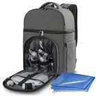 Picnic Backpack & Accessories - Picnic Set for 2 Person with 2 Insulated Cool...