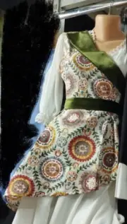 ethno corsets with ornaments size M with label new belt included