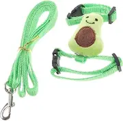 DRESSOOS Bunny Harness Leash Set for Small Animals Cute Vest for Ferrets Hamsters Rabbits for Outdoor Activities Stylish Photo