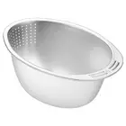 Fine Mesh Strainer Durable Stainless Steel Colander Rice Washing Bowl