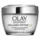 Olay Regenerist Collagen Peptide 24 Face Moisturizer, Fragrance-Free, 1.7 oz..