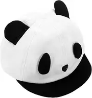 [Healvian] Adorable Panda Baseball Cap for Boy Girl Lightweight Sunshade Hat with UV Protection Cute Cotton Snapback Cap for Breathable and Comfortable Design for