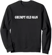 [VidiAmazing] Cool Grumpy Old Man Singlet Retro 80's Sitcom Grumpy Old Men ds604 Sweater Sweatshirt