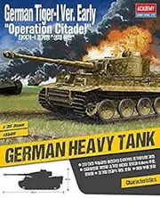 aca13509 1:35 Academy German Tiger i Early Operation Citadel [Model Building kit]